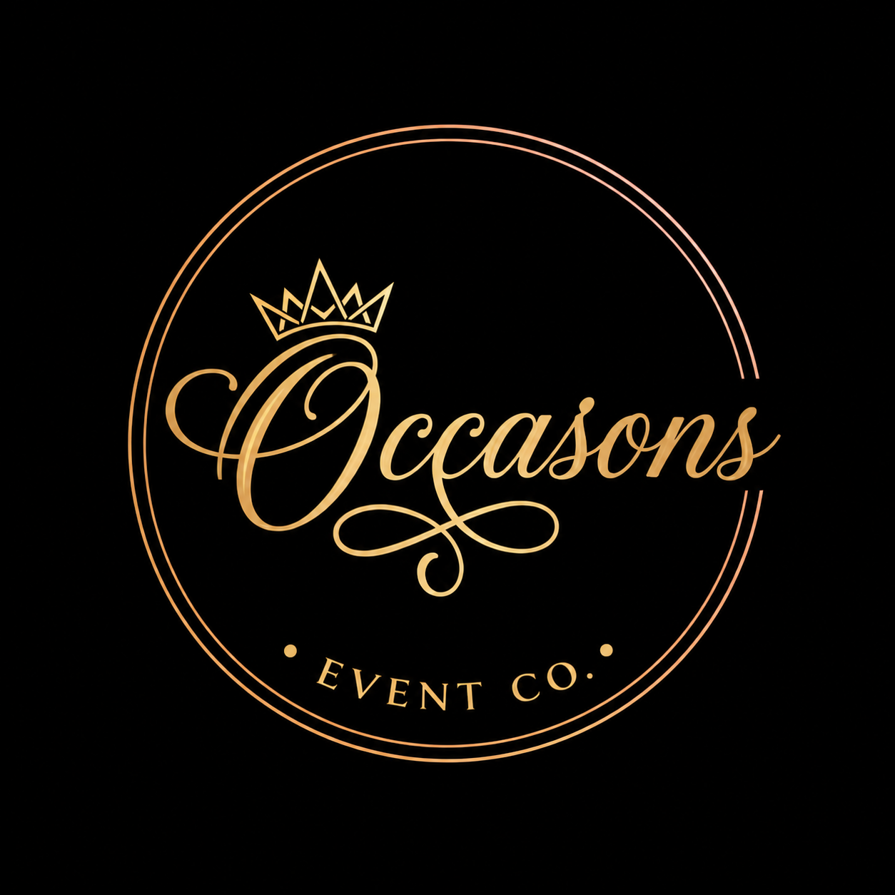 Occasions Event Co. circular logo